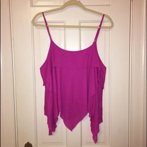 Magenta Free People Tank